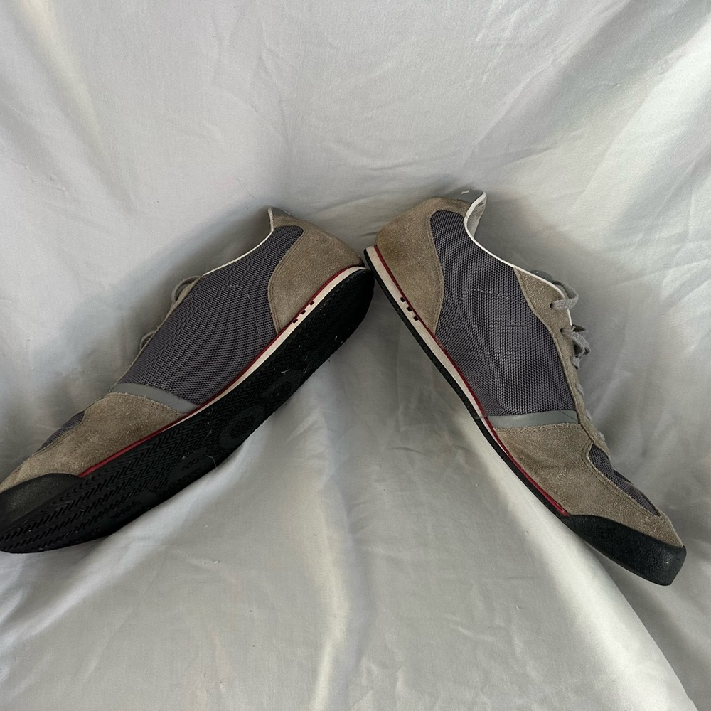 Lacoste Aleron St Spm Gray Shoes Size10.5 View 5